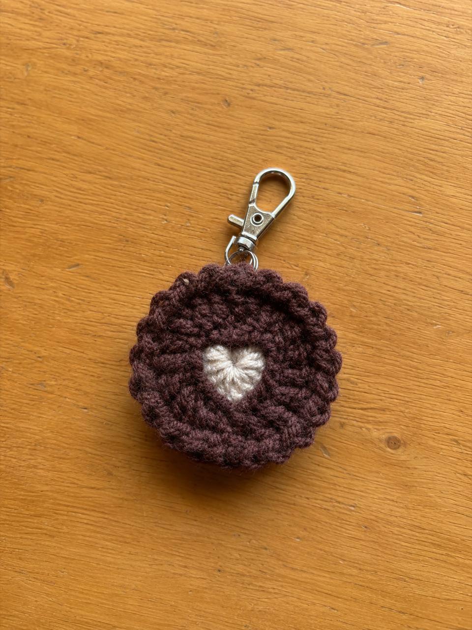 Café Heart Keycharms