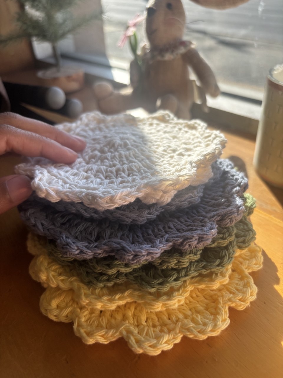 Soft Meadow Coasters